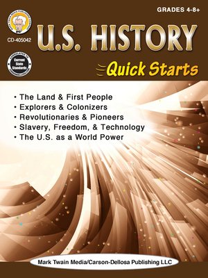cover image of U.S. History Quick Starts Workbook